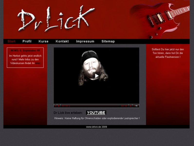Gitarrenlehrer Dr. Lick